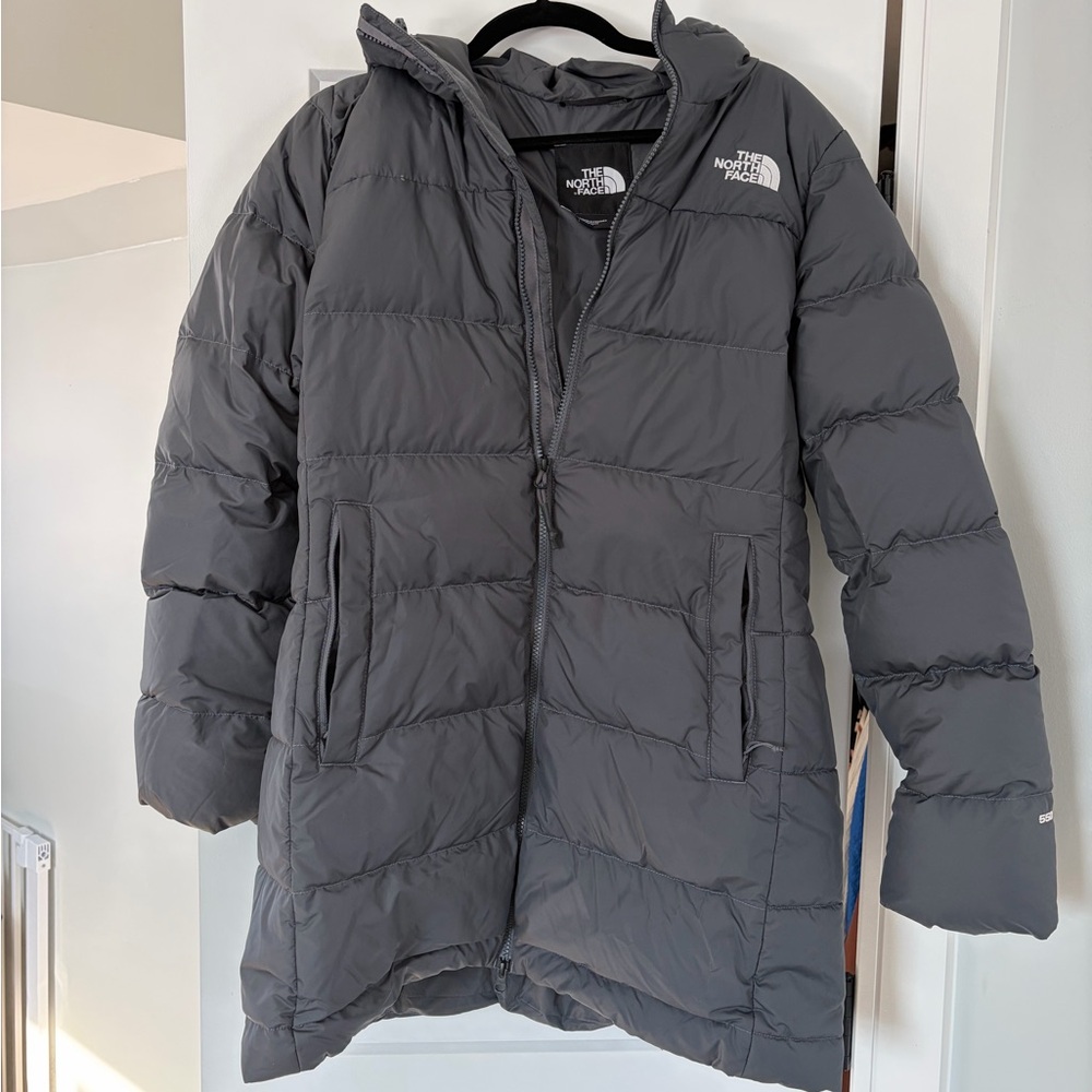 The North Face Gray Puffer Jacket